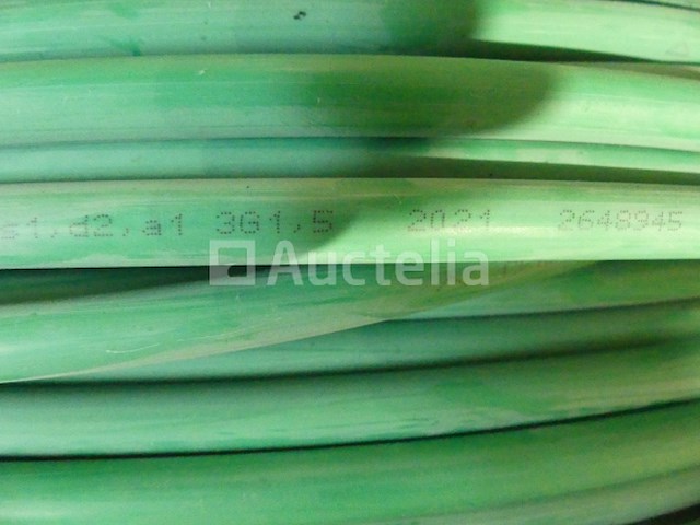 +- 100 m 18x1,5 mm² stroomkabel, +- 155 m 3g-stroomkabel1,5 mm² - afbeelding 4 van  8