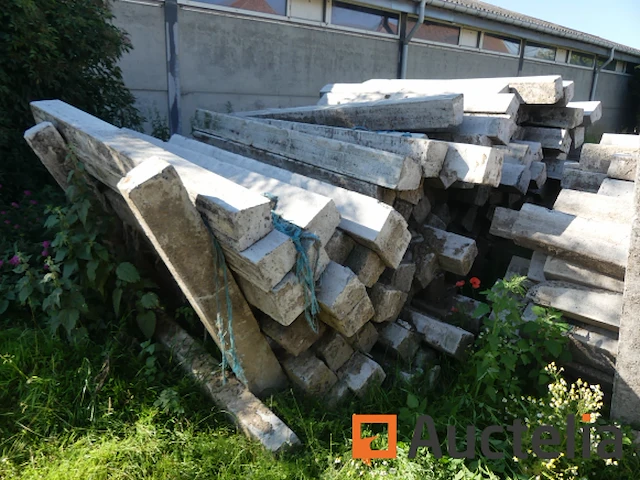 +/- 140 pal van gewapend beton - afbeelding 2 van  7