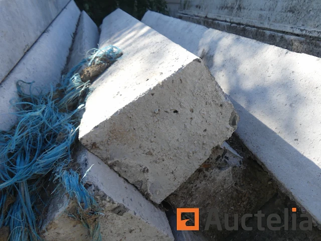 +/- 140 pal van gewapend beton - afbeelding 4 van  7