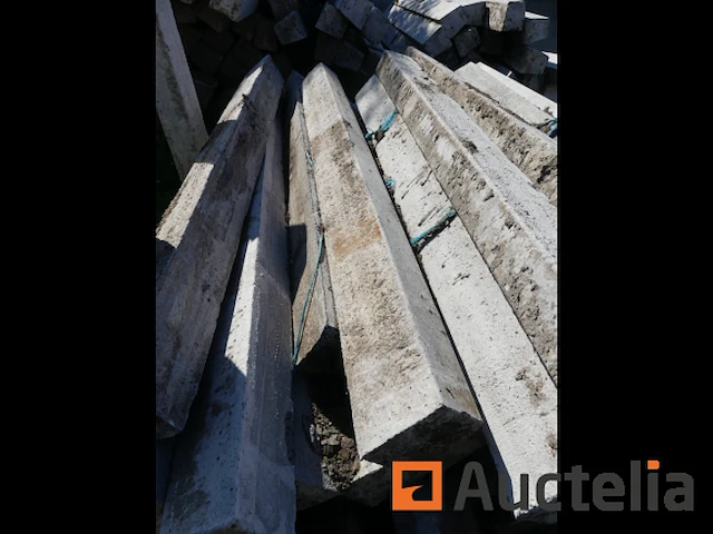+/- 140 pal van gewapend beton - afbeelding 5 van  7