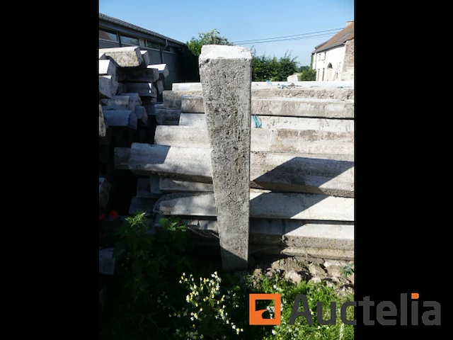 +/- 140 pal van gewapend beton - afbeelding 7 van  7