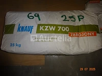 +- 25 zakjes gipslijm - b73knauf kzw700 pro - afbeelding 1 van  2