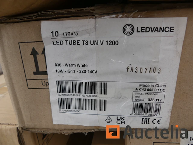 +/- 290 ledvance led buislamp t8 un v 1200 18 watt - afbeelding 3 van  4