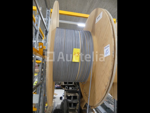 +- 48 m grijze flexibele kabel van 2gb.75, +- 170 m flexibele kabel van 2x0,75 mm² - afbeelding 5 van  11
