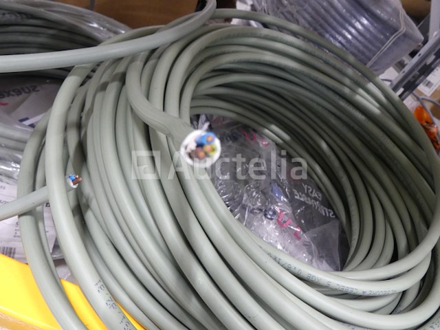 +- 489m van diverse elektrische kabel - afbeelding 4 van  13