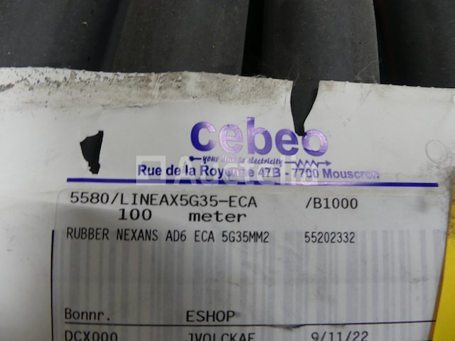 +- 57 m ega 5g35 flexibele kabel - afbeelding 2 van  4