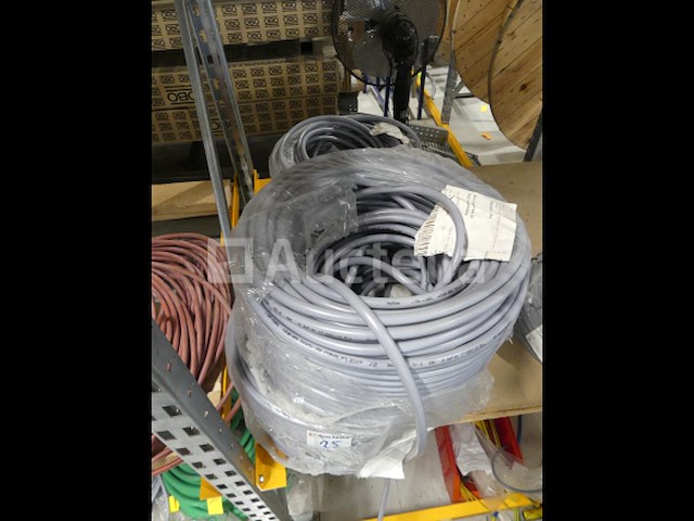 +- 570 m diverse elektrische kabels - afbeelding 2 van  10