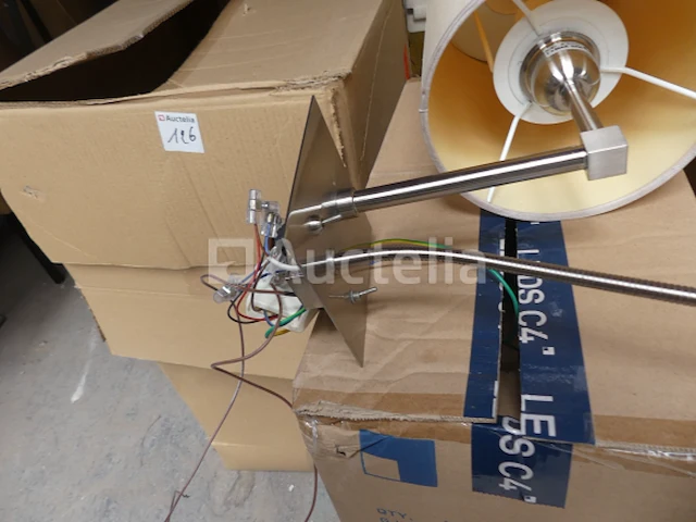 +/- 70 c4 led bed wandlamp - afbeelding 10 van  10