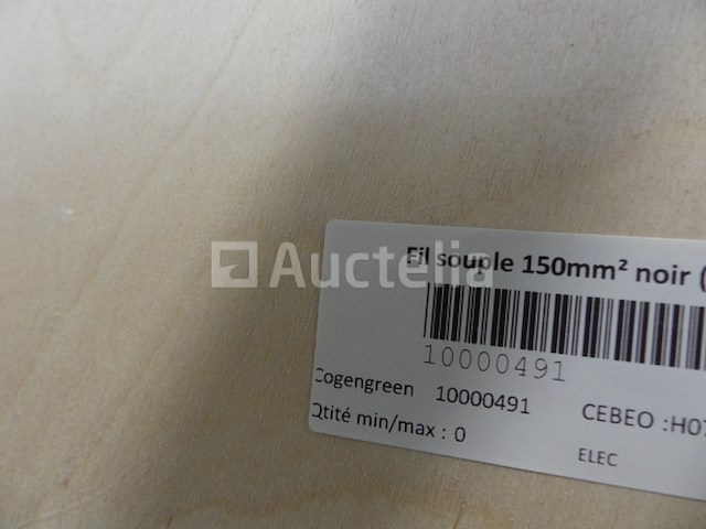 +- 80 m flexibele kabel van 150 mm² - afbeelding 3 van  4