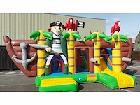 - new piratenboot - new bouncy/slide - springkussen - afbeelding 2 van  7