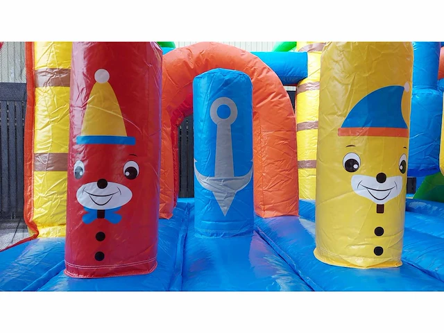 - new piratenboot - new bouncy/slide - springkussen - afbeelding 3 van  7