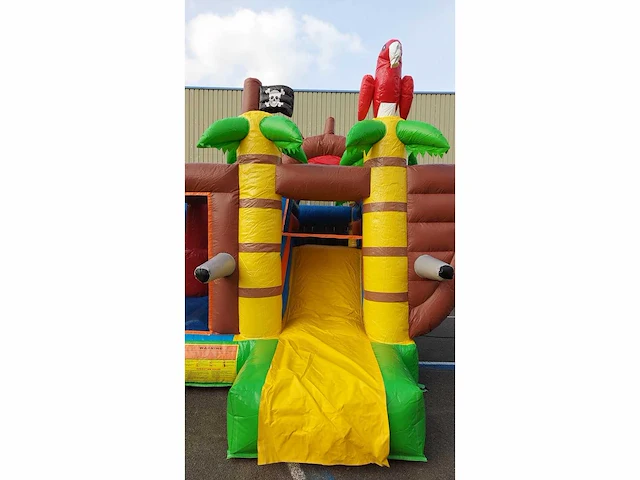 - new piratenboot - new bouncy/slide - springkussen - afbeelding 4 van  7