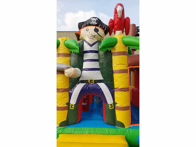 - new piratenboot - new bouncy/slide - springkussen - afbeelding 5 van  7
