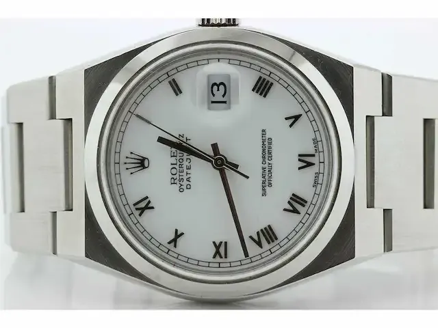 - rolex - oysterquartz datejust - wrist watch - afbeelding 8 van  10