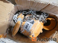 +-3 handmatige ketting takels 1,5 t liftikus chd - afbeelding 2 van  9