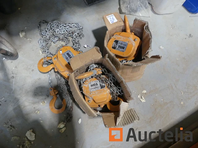 +-3 handmatige ketting takels 1,5 t liftikus chd - afbeelding 7 van  9