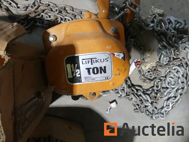 +-3 handmatige ketting takels 1,5 t liftikus chd - afbeelding 9 van  9