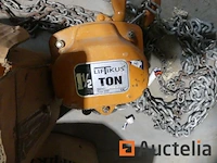 +-3 handmatige ketting takels 1,5 t liftikus chd - afbeelding 9 van  9