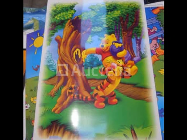 +-50 winnie de poeh gelamineerde posters - afbeelding 1 van  4