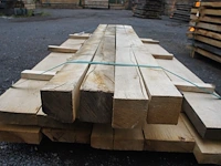 0,09 m³ eiken balken 100x100 - afbeelding 3 van  3