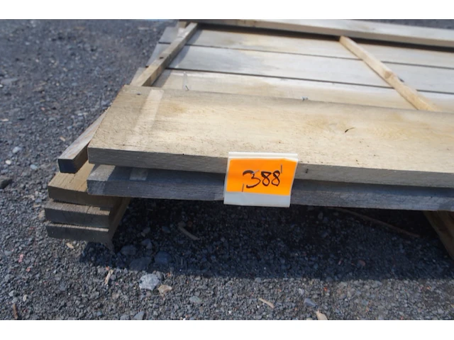 0,10 m³ eiken planken 22mm - afbeelding 2 van  4