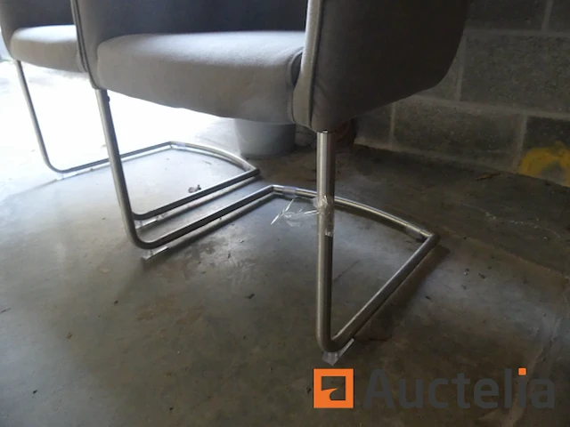[010063-004] 2 kantoor- / vergaderstoelen – eigentijdse stijl - afbeelding 2 van  5