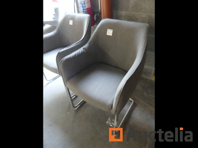 [010063-004] 2 kantoor- / vergaderstoelen – eigentijdse stijl - afbeelding 5 van  5