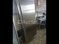 [010337-051] zanussi roestvrijstalen professionele koelkast - afbeelding 1 van  5