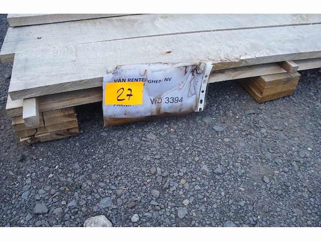 0,14 m³ eiken planken 22mm - afbeelding 2 van  4