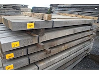 0,19 m³ eiken balken 80x150 - afbeelding 1 van  4