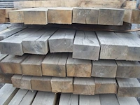 0,19 m³ eiken balken 80x150 - afbeelding 3 van  4
