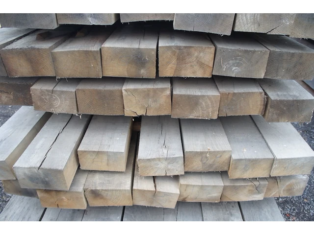 0,20 m³ eiken balken 80x150 - afbeelding 3 van  4