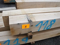 0,21 m³ eiken balken 150x150 - afbeelding 2 van  4