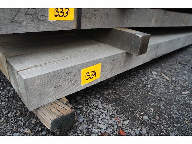 0,21 m³ eiken balken 80x150 - afbeelding 2 van  4