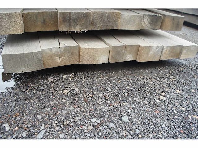 0,21 m³ eiken balken 80x150 - afbeelding 4 van  4
