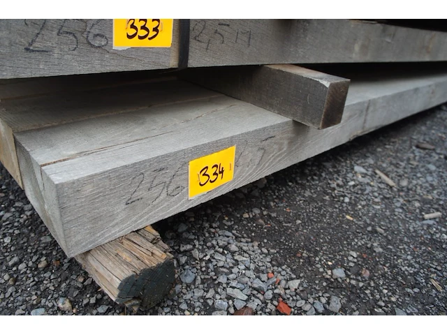 0,21 m³ eiken balken 80x150 - afbeelding 2 van  4