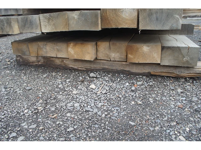 0,21 m³ eiken balken 80x150 - afbeelding 3 van  4