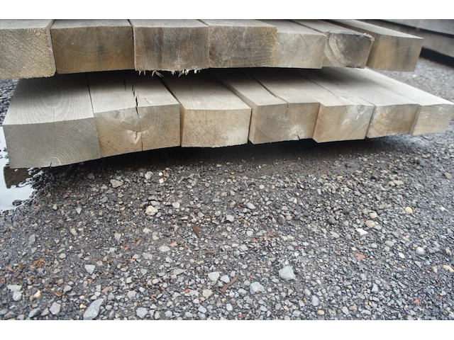 0,21 m³ eiken balken 80x150 - afbeelding 4 van  4