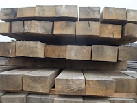 0,23 m³ eiken balken 80x150 - afbeelding 3 van  4