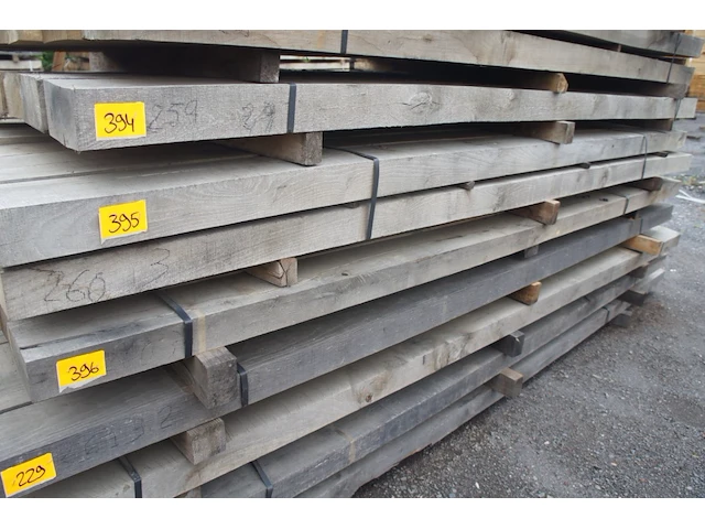 0,25 m³ eiken balken 80x150 - afbeelding 1 van  4