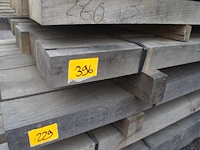 0,25 m³ eiken balken 80x150 - afbeelding 2 van  4