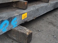 0,26 m³ oude eiken balken 120x120 - afbeelding 1 van  3