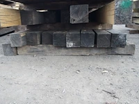 0,26 m³ oude eiken balken 120x120 - afbeelding 2 van  3