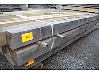 0,27 m³ eiken balken 100x100 - afbeelding 2 van  4