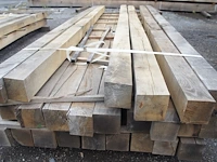 0,27 m³ eiken balken 100x100 - afbeelding 3 van  4