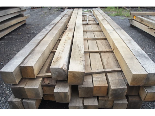 0,27 m³ eiken balken 100x100 - afbeelding 4 van  4
