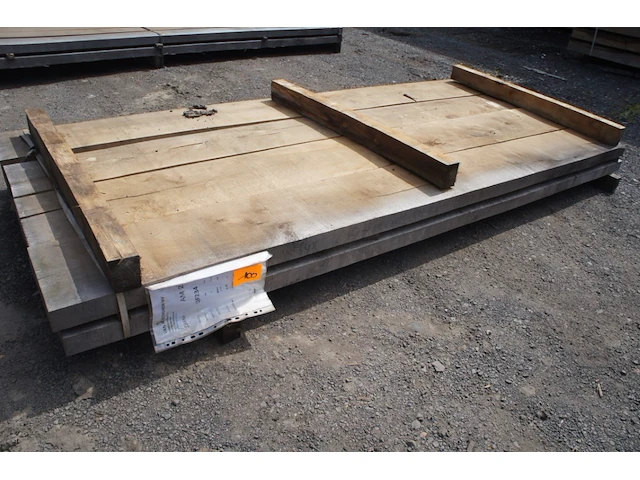0,29 m³ eiken planken 54mm - afbeelding 1 van  4