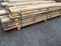 0,29 m³ industrieel eiken balken 50x200 - afbeelding 1 van  4