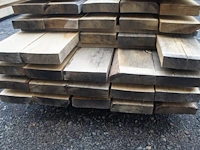 0,29 m³ industrieel eiken balken 50x200 - afbeelding 3 van  4