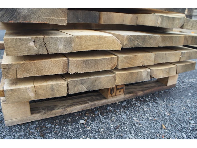 0,30 m³ industrieel eiken balken 50x200 - afbeelding 4 van  4